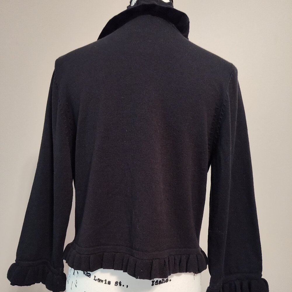 Madison Ruffled Cardigan - Picture 2 of 4